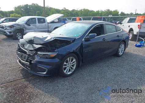 2016 Chevrolet Malibu Lt из США, поврежденный, VIN 1G1ZE5ST2GF352557